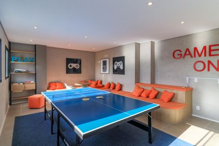 Apartamento à venda com 36m², 2 quartos e 1 vaga Apartamento à venda com 36m², 2 quartos e 1 vagaÁrea comum - Salão de Jogos