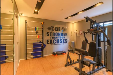 Apartamento à venda com 36m², 2 quartos e 1 vaga Apartamento à venda com 36m², 2 quartos e 1 vagaÁrea comum - Academia