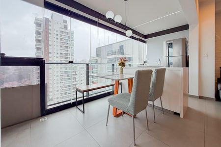 Varanda Gourmet de kitnet/studio para alugar com 1 quarto, 38m² em Vila Mariana, São Paulo