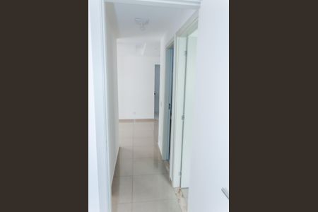 Apartamento à venda com 56m², 3 quartos e 1 vagaCorredor para os quartos e banheiro 