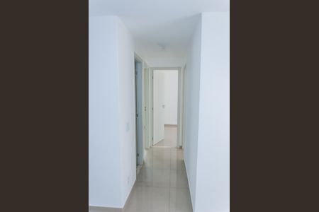 Apartamento à venda com 56m², 3 quartos e 1 vagaCorredor para os quartos e banheiro 