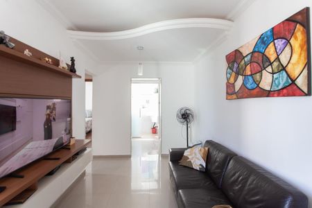 Sala de apartamento à venda com 2 quartos, 50m² em Castelo, Belo Horizonte