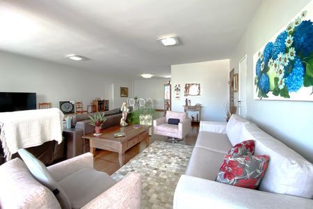 Sala - Estar de apartamento à venda com 4 quartos, 274m² em Lourdes, Belo Horizonte
