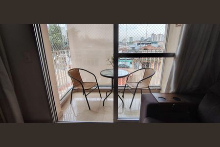Varanda da Sala de apartamento à venda com 2 quartos, 72m² em Vila Nova Manchester, São Paulo