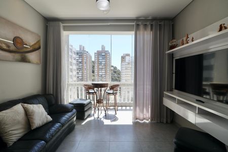 Sala de apartamento para alugar com 3 quartos, 110m² em Centro, Guarujá