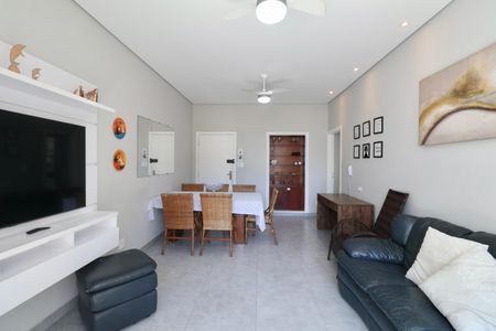 Sala de apartamento para alugar com 3 quartos, 110m² em Centro, Guarujá