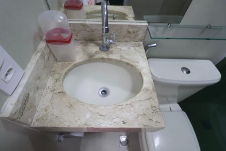 Apartamento para alugar com 110m², 3 quartos e 1 vaga Apartamento para alugar com 110m², 3 quartos e 1 vagaBanheiro Social