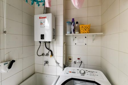 Casa de condomínio para alugar com 126m², 4 quartos e 3 vagasDetalhe da area de serviço