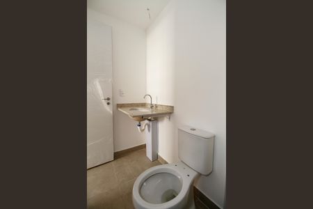 Apartamento para alugar com 32m², 1 quarto e sem vagaBanheiro da Suíte