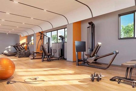 Apartamento para alugar com 32m², 1 quarto e sem vagaÁrea Comum - Academia