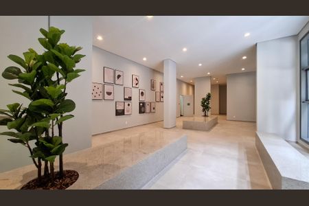 Apartamento para alugar com 32m², 1 quarto e sem vagaHall Social