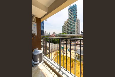 Studio para alugar com 30m², 1 quarto e sem vagaVaranda