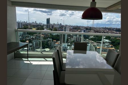 Varanda da Sala de apartamento para alugar com 1 quarto, 58m² em Federação, Salvador
