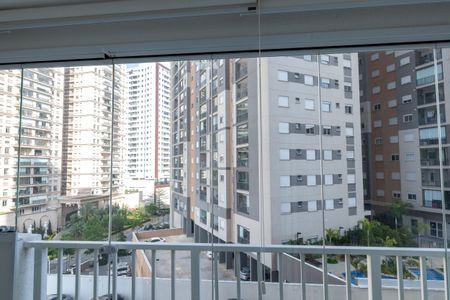 Varanda da Sala de apartamento para alugar com 1 quarto, 54m² em Alphaville Empresarial, Barueri