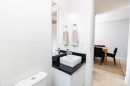 Apartamento à venda com 53m², 2 quartos e 1 vaga Apartamento à venda com 53m², 2 quartos e 1 vagaBanheiro