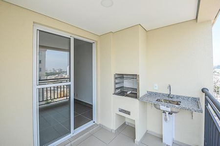 Varanda gourmet de apartamento para alugar com 3 quartos, 71m² em Rudge Ramos, São Bernardo do Campo
