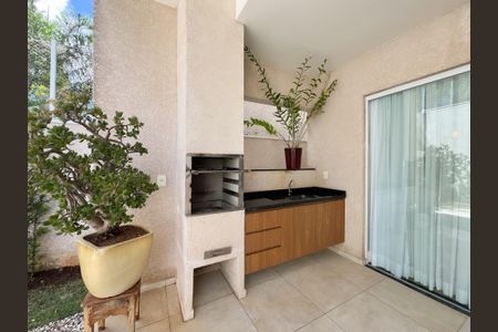 Varanda gourmet de casa de condomínio para alugar com 3 quartos, 180m² em Paiquerê, Valinhos