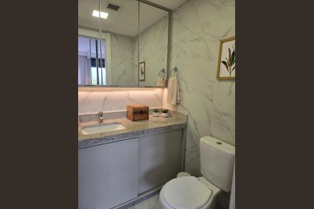 Apartamento à venda com 49m², 1 quarto e 1 vaga Apartamento à venda com 49m², 1 quarto e 1 vagaBanheiro