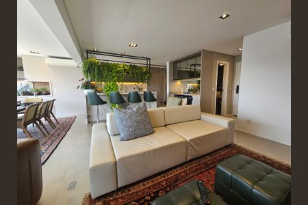 Sala de apartamento à venda com 3 quartos, 130m² em Vila Gertrudes, São Paulo
