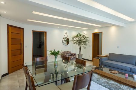 sala de apartamento à venda com 4 quartos, 246m² em Buritis, Belo Horizonte