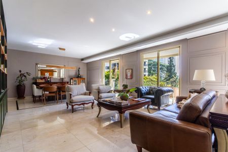 Sala de apartamento para alugar com 4 quartos, 311m² em Campo Belo, São Paulo