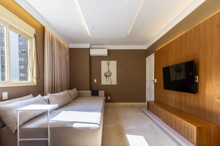 Sala de TV de apartamento para alugar com 4 quartos, 311m² em Campo Belo, São Paulo