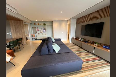 Sala de apartamento para alugar com 3 quartos, 126m² em Parque Sul, Ribeirão Preto