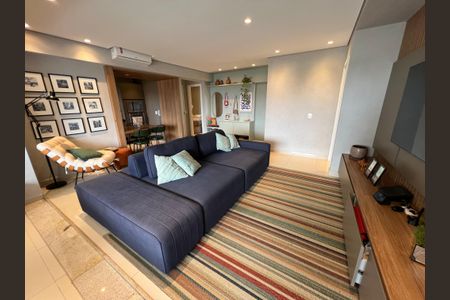 Sala de apartamento para alugar com 3 quartos, 126m² em Parque Sul, Ribeirão Preto