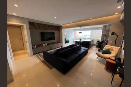 Sala de apartamento para alugar com 3 quartos, 126m² em Parque Sul, Ribeirão Preto