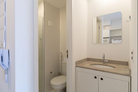 Studio para alugar com 41m², 1 quarto e sem vagaBanheiro