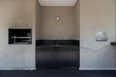 Studio para alugar com 41m², 1 quarto e sem vagaÁrea comum - Área da churrasqueira