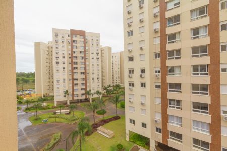 Vista da Sala de apartamento para alugar com 3 quartos, 76m² em Igara, Canoas