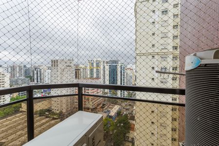 Apartamento à venda com 130m², 3 quartos e 2 vagasVaranda do Quarto 1