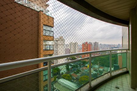 Varanda da sala de apartamento à venda com 3 quartos, 85m² em Jardim, Santo André