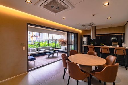 Área comum de kitnet/studio para alugar com 1 quarto, 29m² em Vila Clementino, São Paulo