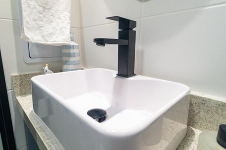 Banheiro Detalhe de kitnet/studio para alugar com 1 quarto, 29m² em Vila Clementino, São Paulo