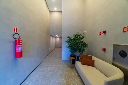 Studio para alugar com 29m², 1 quarto e sem vaga Studio para alugar com 29m², 1 quarto e sem vagaHall social