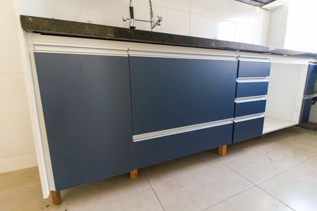 Apartamento à venda com 43m², 2 quartos e 1 vagaCozinha e Área de Serviço