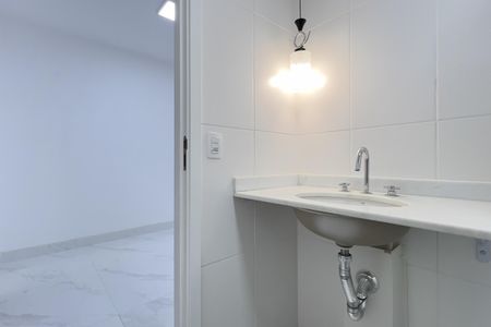 Banheiro da Suíte de apartamento à venda com 2 quartos, 69m² em Vila Augusta, Guarulhos