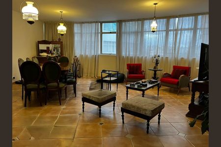 Sala de apartamento à venda com 3 quartos, 180m² em Jardim Paulistano, São Paulo