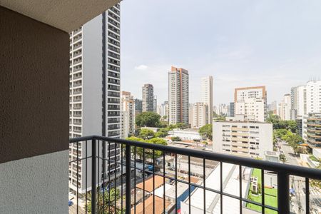 Studio para alugar com 25m², 1 quarto e sem vaga Studio para alugar com 25m², 1 quarto e sem vagaVaranda