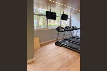 Studio para alugar com 25m², 1 quarto e sem vaga Studio para alugar com 25m², 1 quarto e sem vagaÁrea comum - Academia