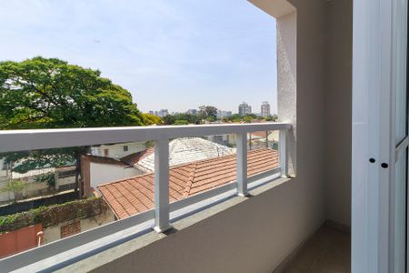 Varanda de kitnet/studio para alugar com 0 quarto, 24m² em Brooklin, São Paulo