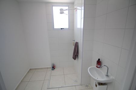 Banheiro de apartamento à venda com 1 quarto, 60m² em Novo Riacho, Contagem