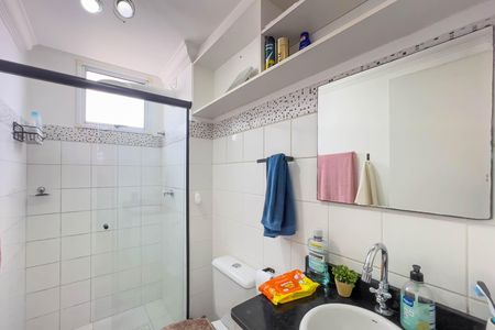 Banheiro Social de apartamento para alugar com 1 quarto, 40m² em Cambuci, São Paulo