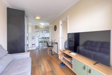 Sala de apartamento para alugar com 1 quarto, 40m² em Cambuci, São Paulo
