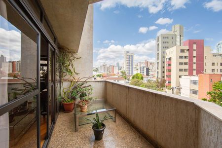VARANDA de apartamento à venda com 4 quartos, 275m² em Serra, Belo Horizonte