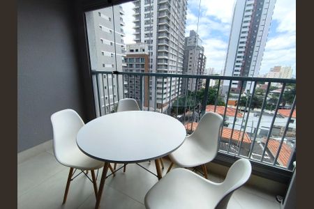 Studio à venda com 25m², 1 quarto e sem vagaVaranda
