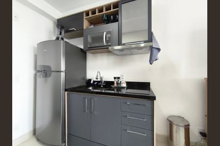 Studio à venda com 25m², 1 quarto e sem vagaCozinha