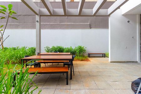 Studio para alugar com 25m², 1 quarto e sem vaga Studio para alugar com 25m², 1 quarto e sem vagaÁrea comum - Churrasqueira